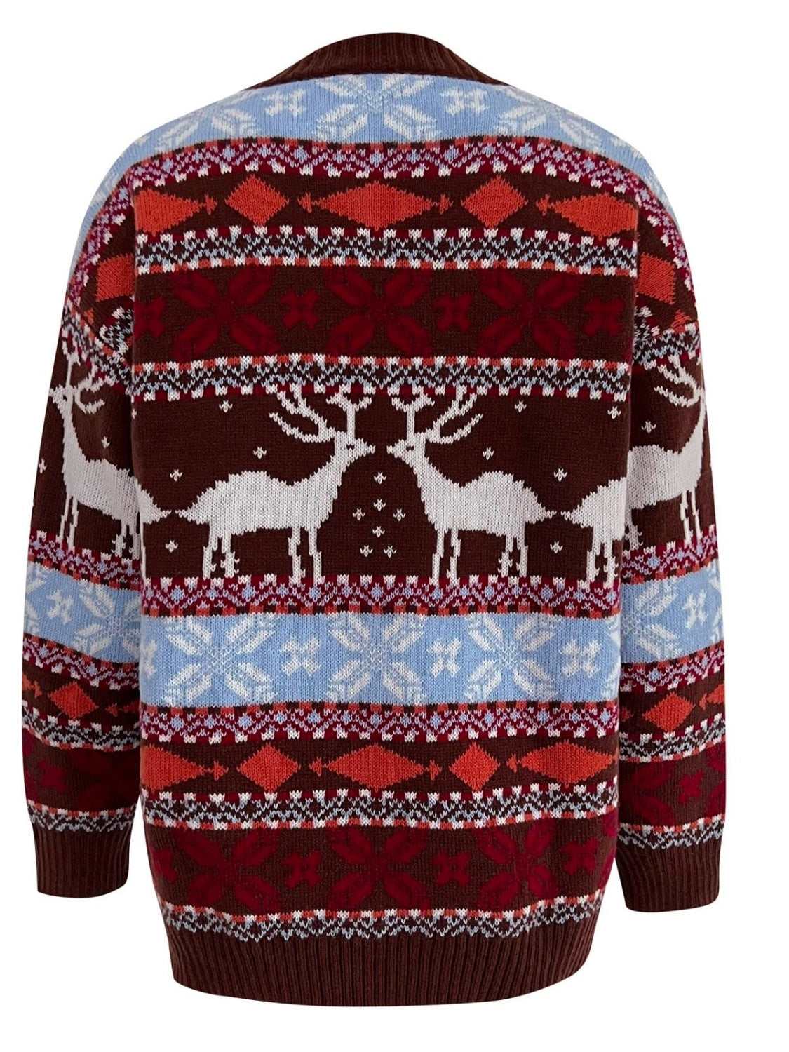 Rhonwen Reindeer Sweater-Multiple Color Options