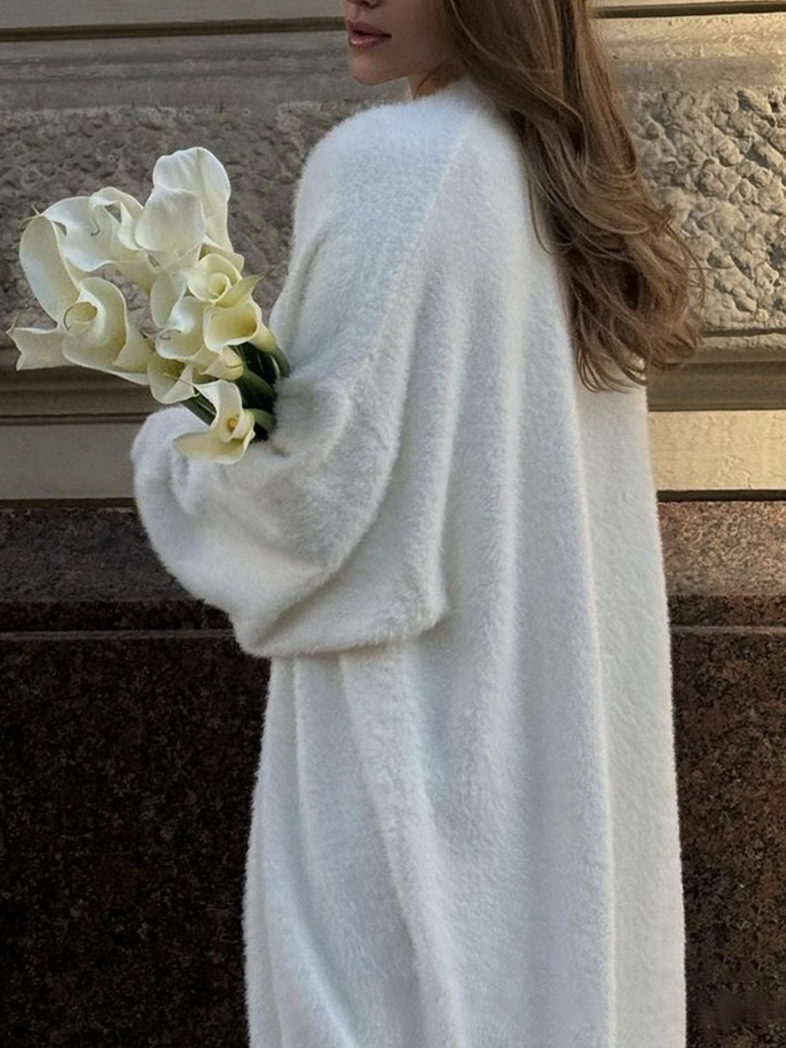 Leslie Lee Open Front Solid Color Cardigan- Multiple Colors