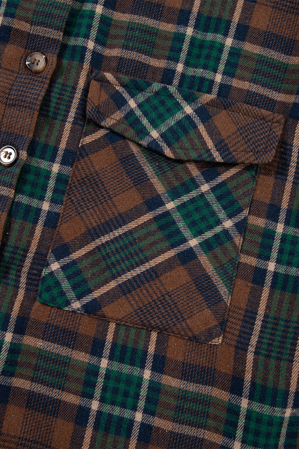 Pippa Plaid Button Up Long Sleeve Jacket