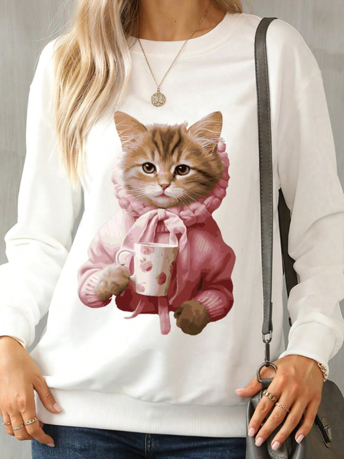 Hathaway Cat Sweatshirt