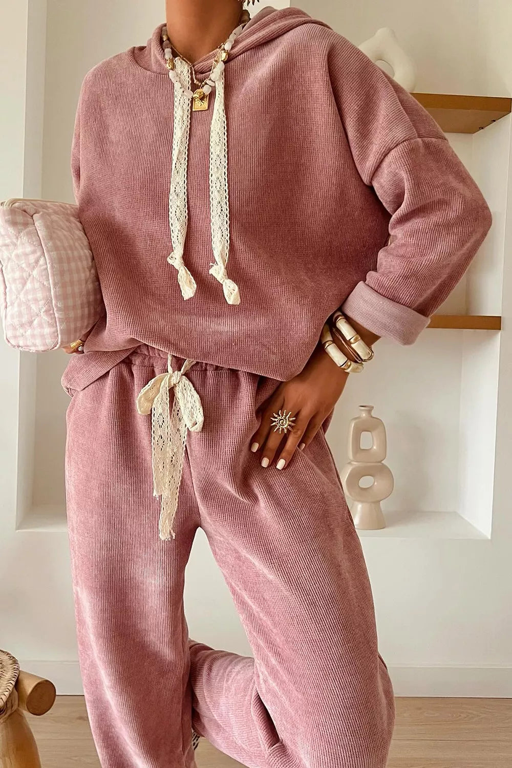Lacey-Lou Hoodie and Pants Set