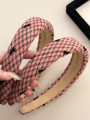 Preppy Plaid Bow Headband