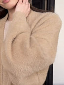 Leslie Lee Open Front Solid Color Cardigan- Multiple Colors