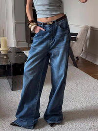 Percy Wide Leg Relaxed Fit Jeans