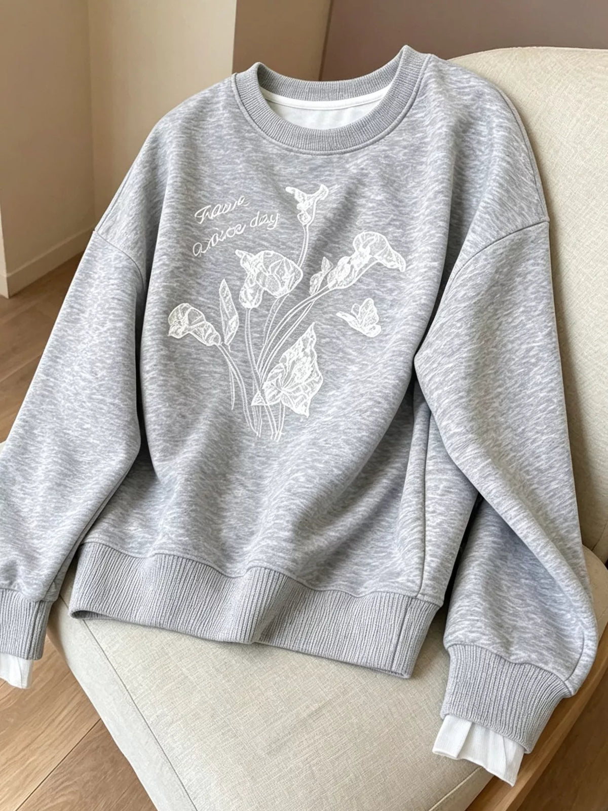 Lily Marietta Crew Neck Sweatshirt