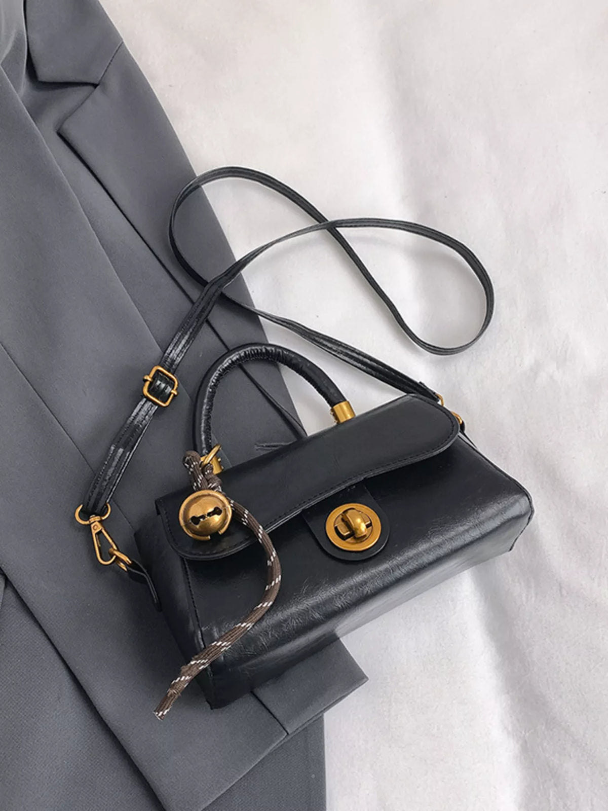 Harriet Top Handle Crossbody Bag- Multiple Colors!