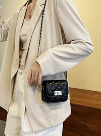 Juliet Quilted Chain Strap Crossbody Bag