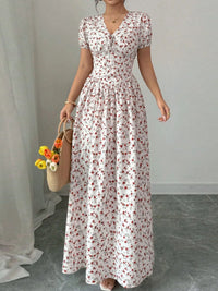 Sequoia Floral Print Maxi Dress