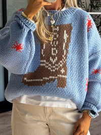 Giddy Up Boot Sweater