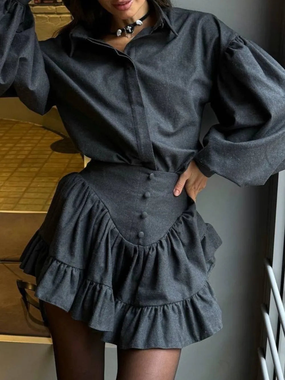 Dark Gray / S