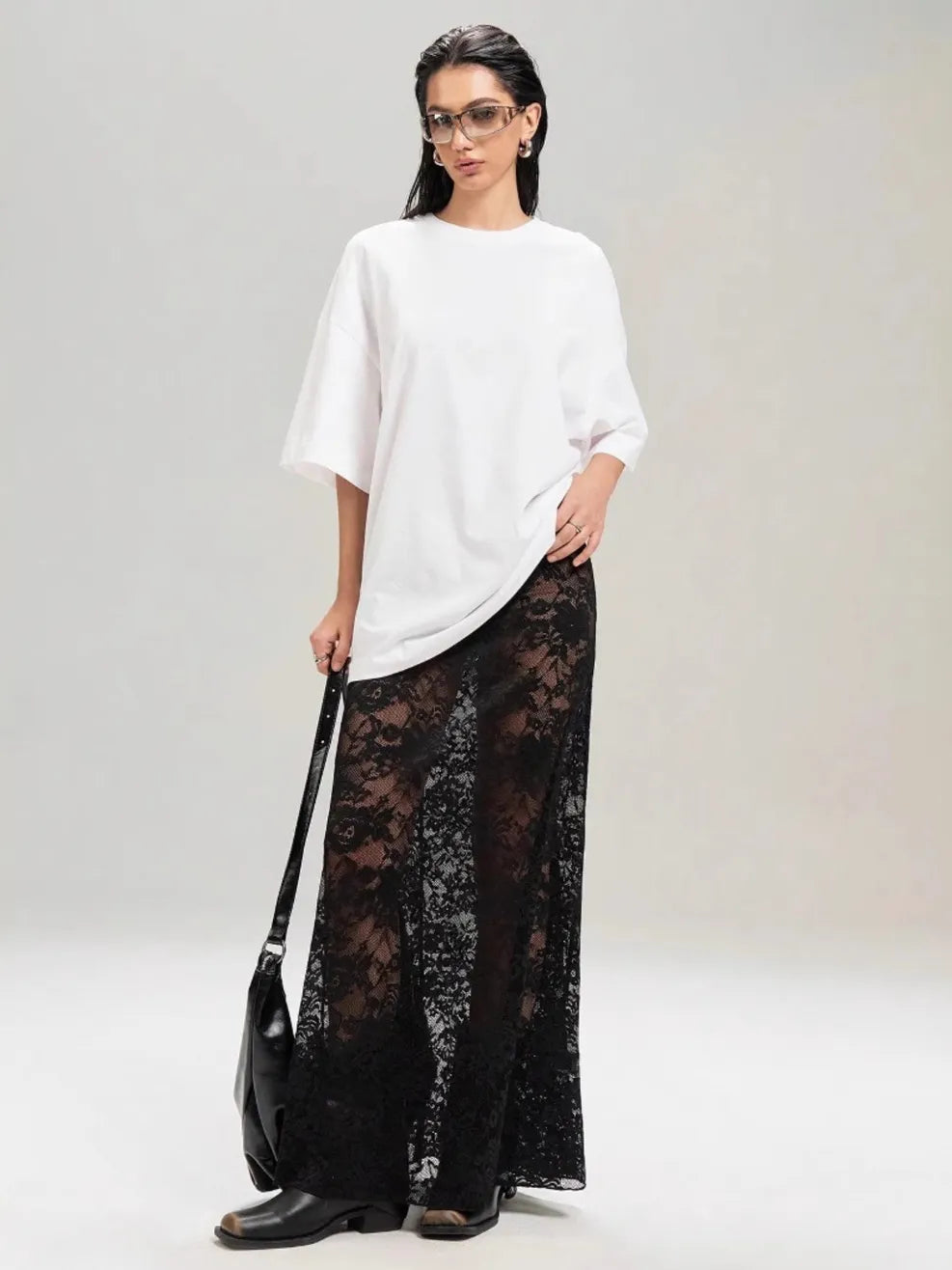 Floren Lace Maxi Skirt