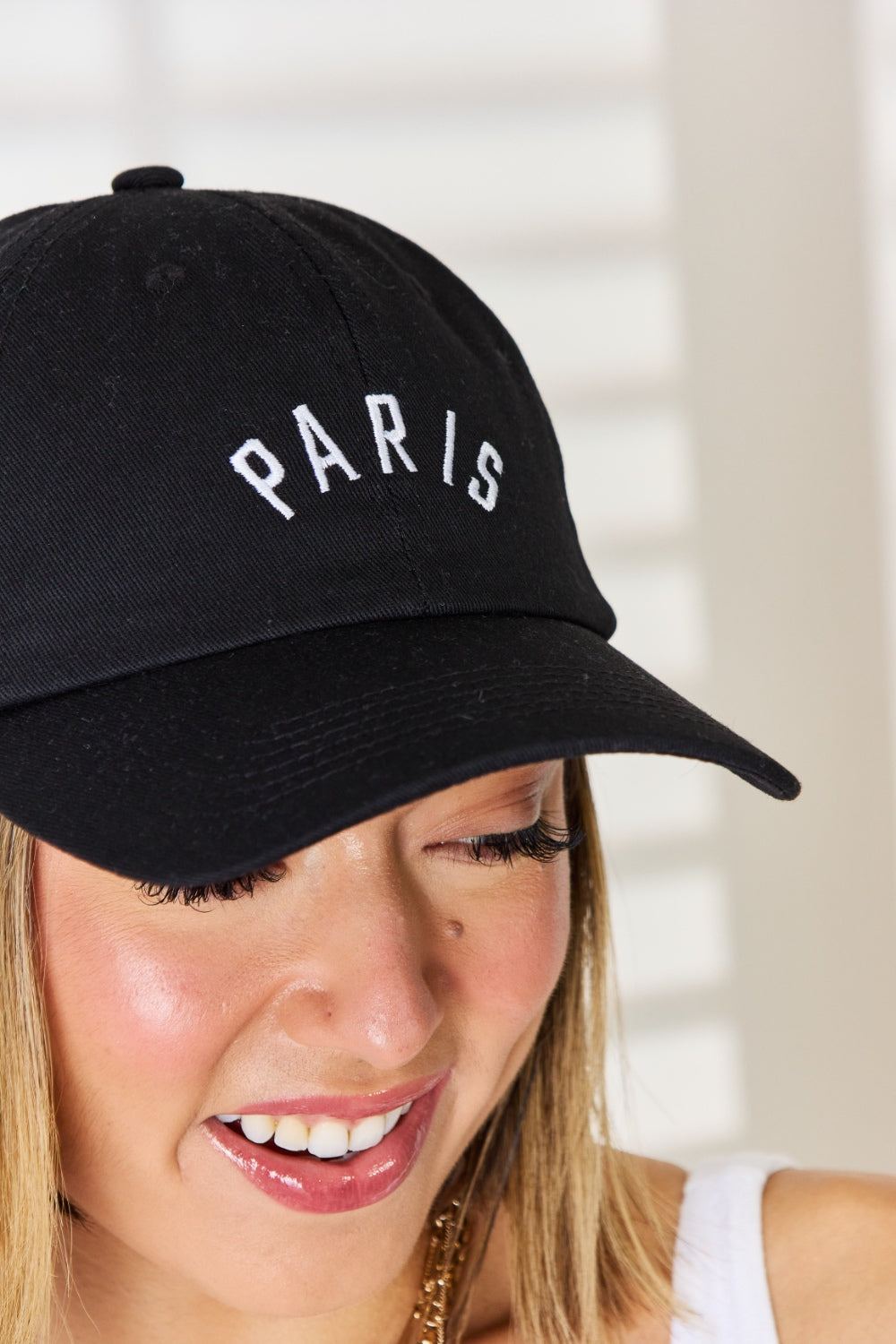 Peyton Paris, New York and London Baseball Hat-Multiple Color Options