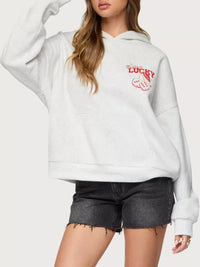 Marylilly Good Luck Babe Hoodie with Kangaroo Pocket-Multiple Styles!