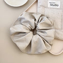 Gorgeous 3-Piece PU Leather Elastic Hair Scrunchie