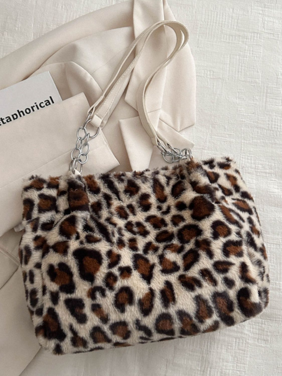 Fiona Faux Fur Leopard Shoulder Bag-Multiple Color Options