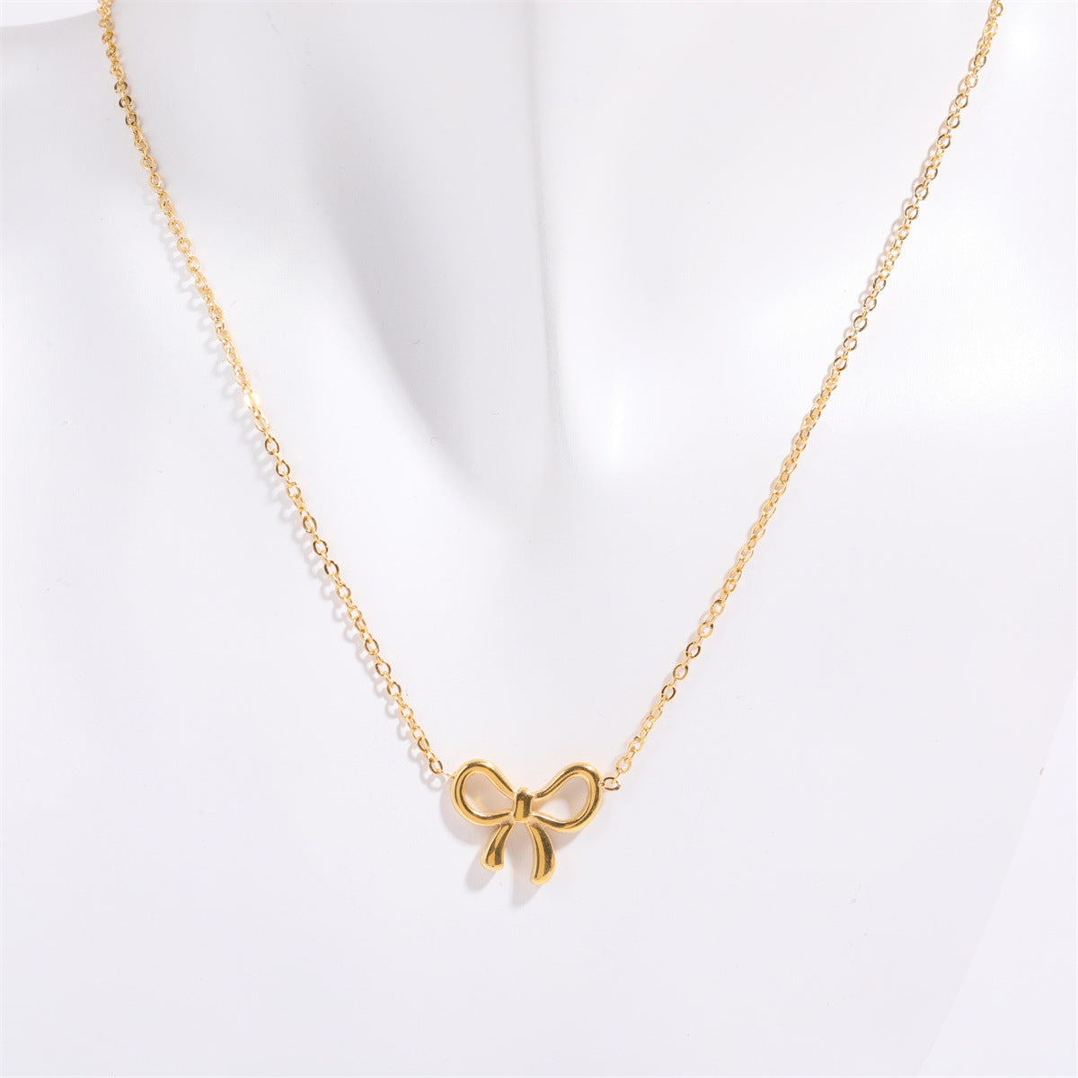 Beverly Bow Pendant Necklace-Multiple Color Options